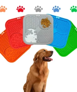 Factory Eco-friendly Silicone Dog Food Mat Custom Fun Dog Feeder Slow Eating Food Pet Bowl Small Slow Feed Eating Dog Bowl