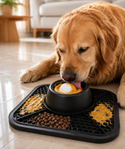 PetsAmuse™ 2 in 1 Slow Feeder and Lick Mat