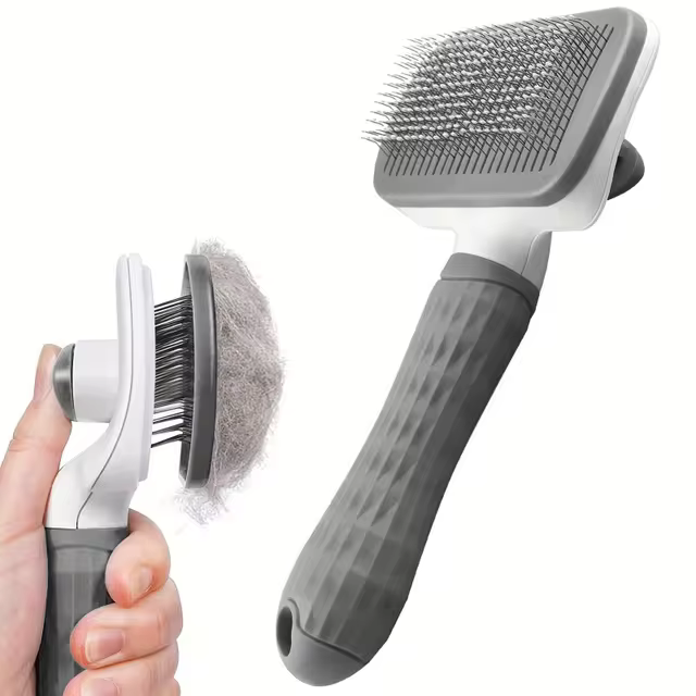 PetsAmuse™ Self-Cleaning Pet Grooming Brush