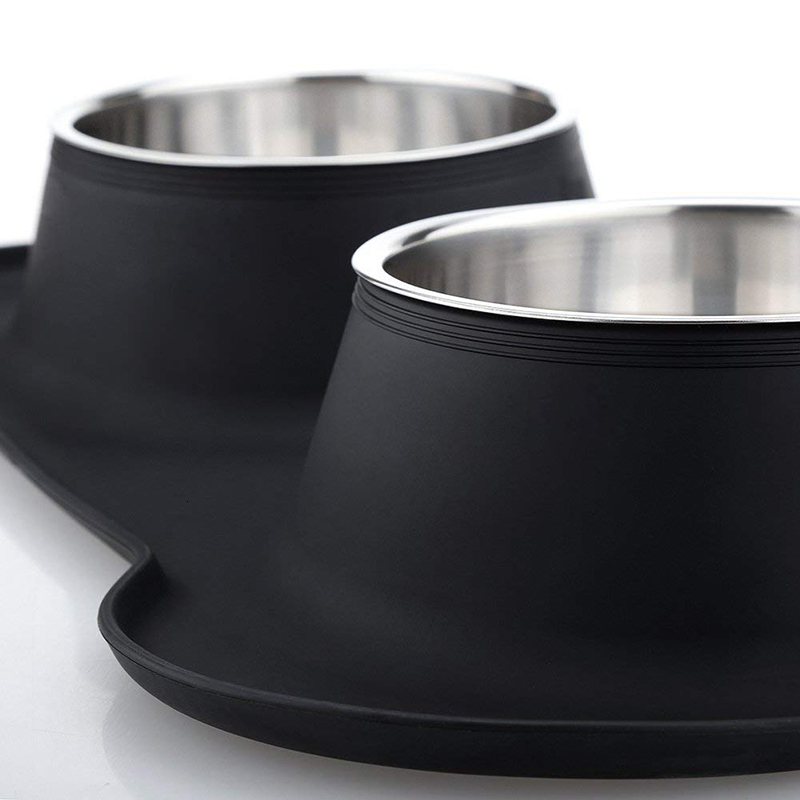 Antislip Double Feeding Bowl - Image 5