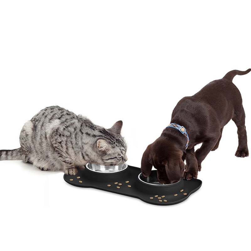 Antislip Double Feeding Bowl Antislip Double Feeding Bowl